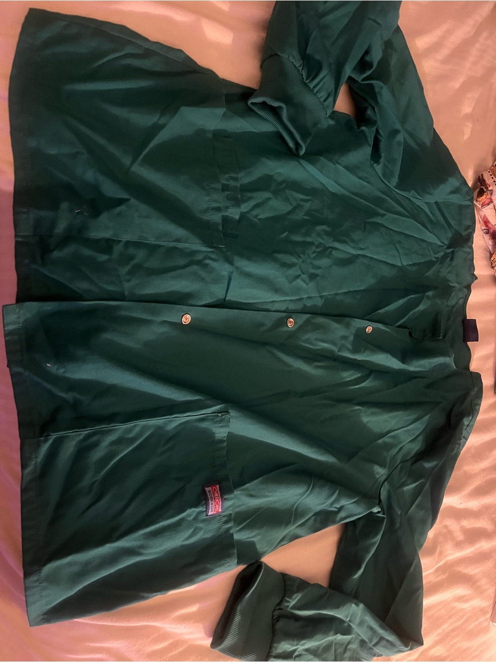 Cherokee Dark Green Work Shirt Jacket